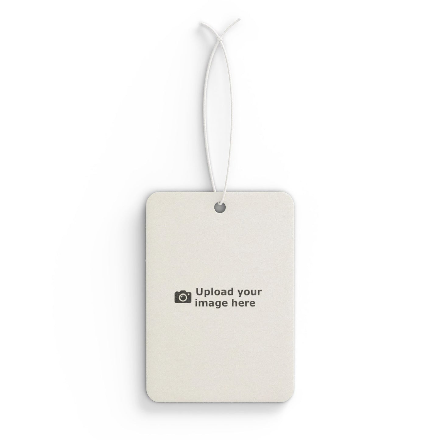 Custom Photo Car Air Freshener — Personalized Scented Hanging Tag